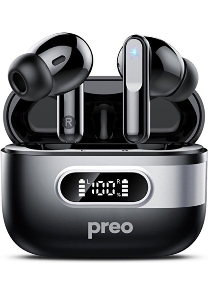 MS38 Tws Siyah Kablosuz Kulaklık