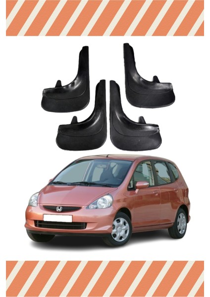 Honda Jazz 2002-2008 4'lü Tozluk Çamurluk Paçalık