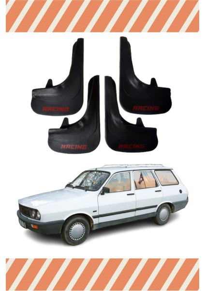 Renault Toros Racing Yazılı 4'lü Tozluk Çamurluk Paçalık