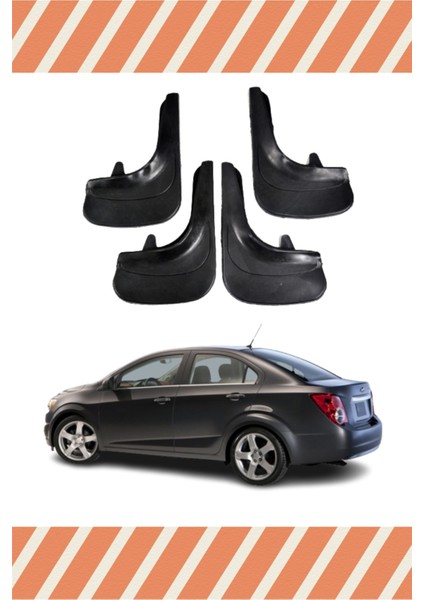 Chevolet Aveo Sd 2011 ve Sonrası 4'lü Tozluk Çamurluk Paçalık