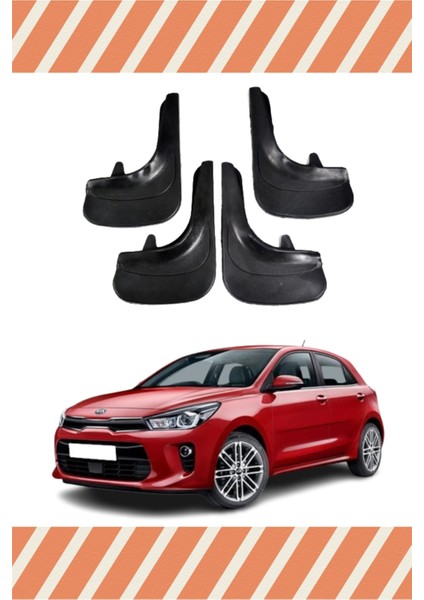 Kia Rio 20016-2020 4'lü Tozluk Çamurluk Paçalık