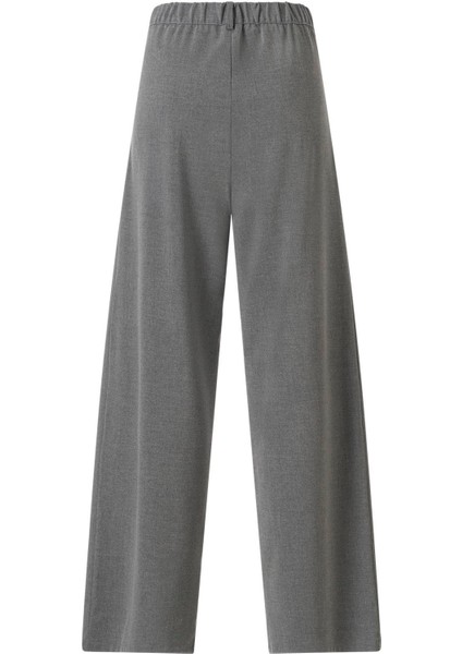 Kadın Fc Gri Lastikli Yüksek Bel Palazzo Pantolon fiyatları