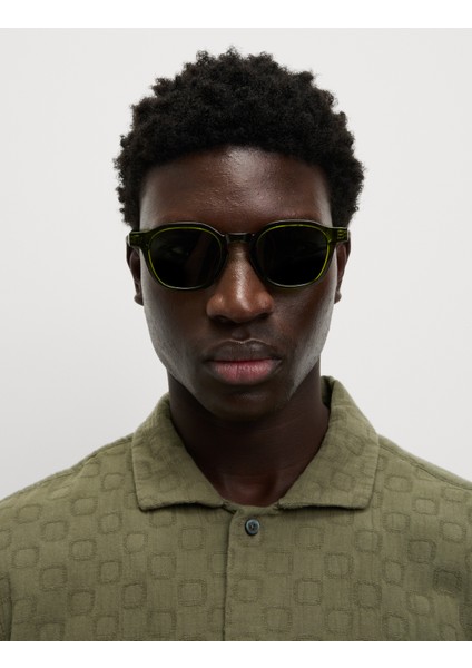 Kolay Ütülenen Saf Pamuk Dokulu Gömlek