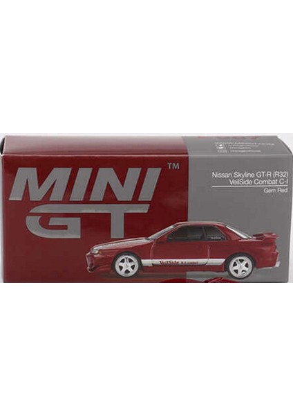 Mini Gt 1/64 Nissan Skyline Gt-R (R32) Veilside Combat C-I Gem Red fiyatları