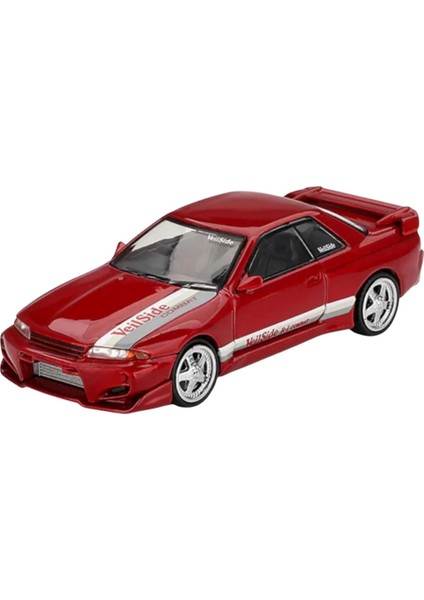 Mini Gt 1/64 Nissan Skyline Gt-R (R32) Veilside Combat C-I Gem Red modelleri