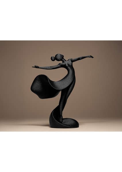 Modern Dansçı Heykeli – Zarif Dekoratif Figür, Ev ve Ofis Süs Eşyası