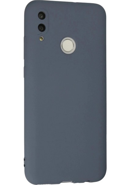 Huawei P Smart 2019 Kılıf Nano Içi Kadife Silikon - Gri modelleri