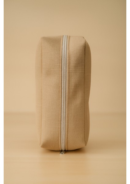 Bej Kahve Su Iticili Çok Amaçlı Makyaj ve Saklama Çantası fiyatları