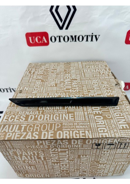 Ön Sol Çamurluk Çıtası Siyah - Renault Megane 4 990431286R