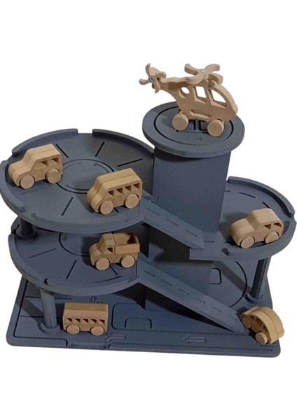 Mdf Boyalı Oyuncak Otopark fiyatları