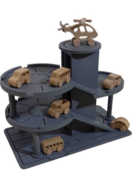 Mdf Boyalı Oyuncak Otopark fırsatları