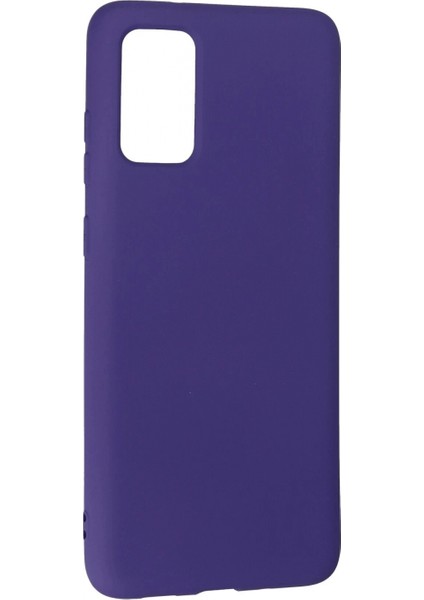 Samsung Galaxy S20 Plus Kılıf Nano Içi Kadife Silikon - Mor modelleri