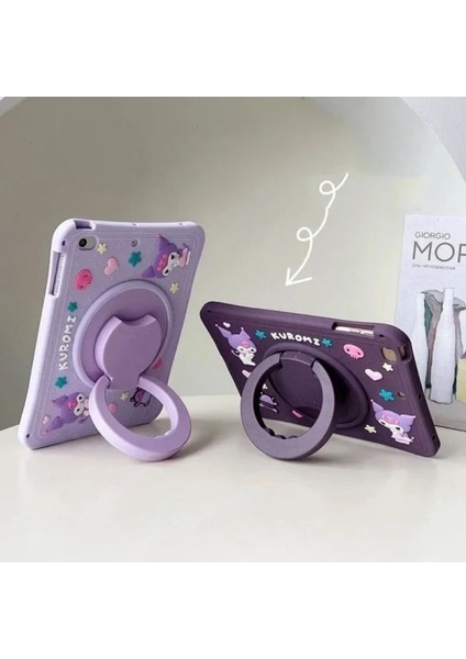 Samsung Galaxy Tab A9 Plus 11 Inç X210 X215 X216 Uyumlu Kuromi Standlı Çocuklara Özel Karakterli modelleri