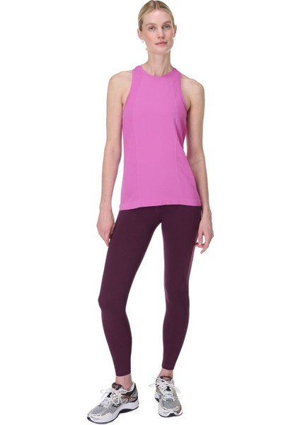 Athlete Seamless Featherweight Kadın Pembe Koşu Tank Top