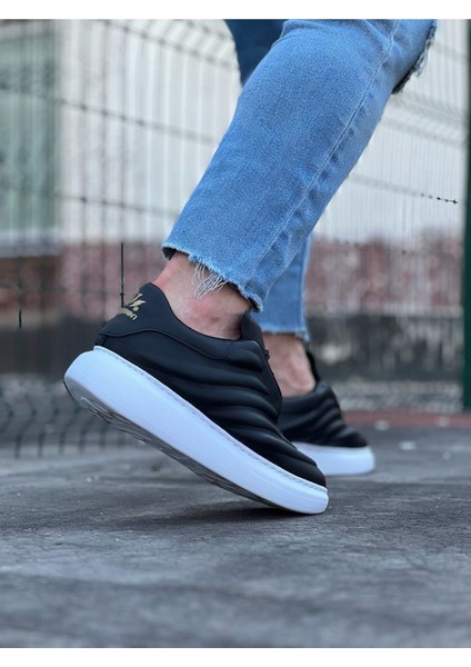 Siyah Cilt Erkek Casual Ayakkabı modelleri