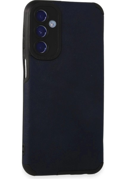 Samsung Galaxy M34 5g Kılıf Loop Deri Silikon - Lacivert