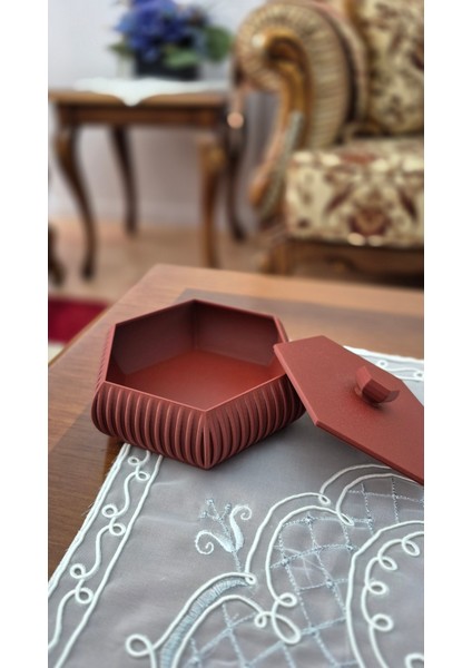 Modern Tasarımlı Kapaklı Takı ve Aksesuar Kutusu – 3D Dekoratif Saklama Kutusu fırsatları