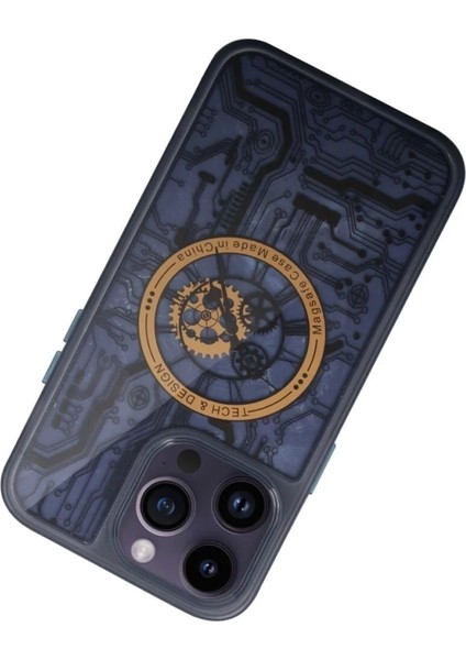 iPhone 14 Pro Kılıf Magic Magneticsafe Silikon - Siyah modelleri