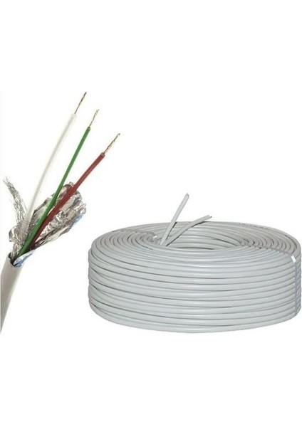 2+1 2X050 Cctv Kamera Kablosu Cca