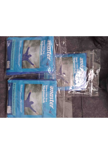 Pardesü Tip Imperteks Yağmurluk.bay,bayan Yağmurluk 3 Adet L Beden