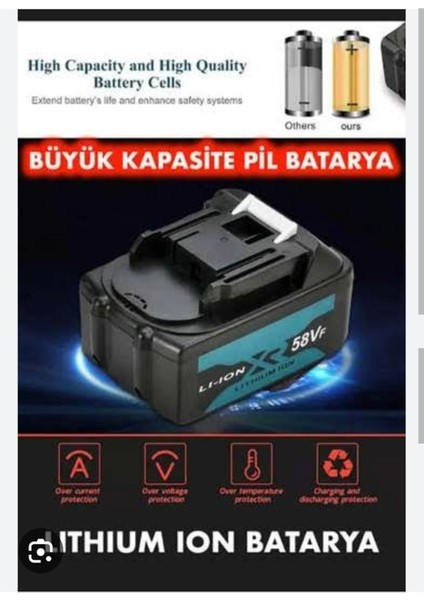 Assur Bn-5 Dawreek Chelıkbei Kımmer Haktaş Retools Cat Power Uyumlu 10 Pilli Batarya modelleri