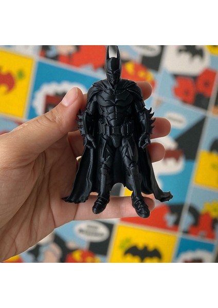 Ceresshop Siyah Batman Figürü – Dekoratif Koleksiyonluk Oyuncak 10 Cm'dir. fiyatları