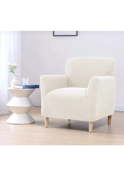 Streç Lastikli Esnek Yikanabilir Kare Desen Berjer Bir Kişilik Koltuk Örtüsü Koltuk Kılıfı (Bir Adet) fiyatları