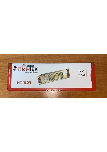 Ht 1127 12 Volt 12,5 Amper Metal Slım Kasa Adaptör