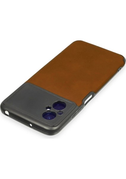 Xiaomi Poco M5 Kılıf Loop Deri Silikon - Kahverengi modelleri