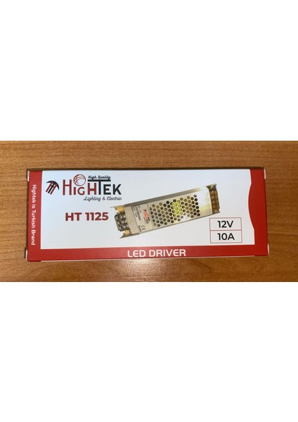 Ht 1125 12 Volt 10 Amper Metal Slım Kasa Adaptör