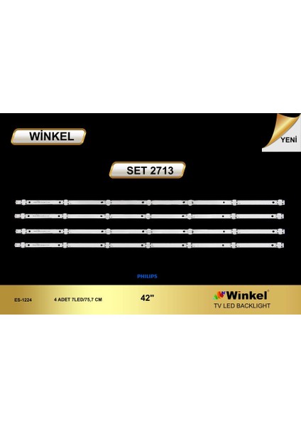 Tv LED Bar -2713 Takım 4 LÜ-K420WDKB-MD330A9-42PFS4012-42PFS4012/12