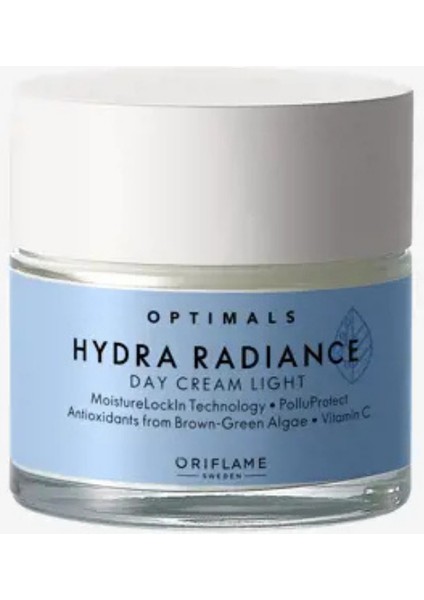 optimals Hydra Radiance Gün Boyu Parlak ve Nemli Bir Cilt Sunan Gündüz Kremi Light 42580 fiyatları