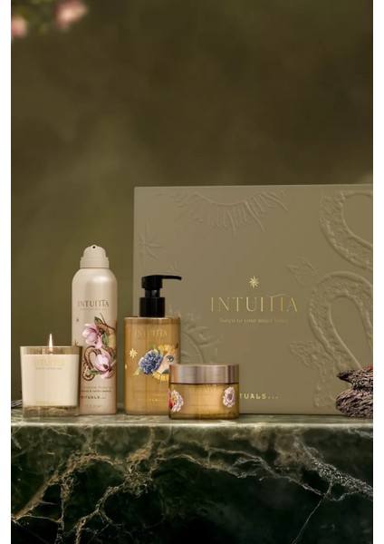 Intuitia Hediye Seti L, Duş Köpüğü, Vücut Kremi, El Peelingi ve Kokulu Mum fiyatları