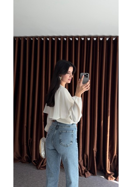 Açık Kar Yıkamalı Momfit Jean fiyatları