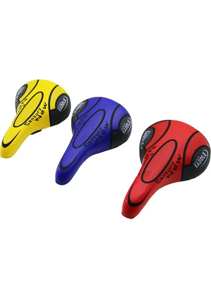 Küçük - DAR=16X26CM Bisiklet Sele Koltuk Renkli - Düz Oturak Dikkat Far Aparatı (4727)