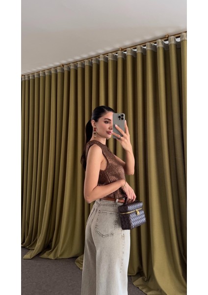 Kahve Yıkamalı Palazzo Jean fiyatları