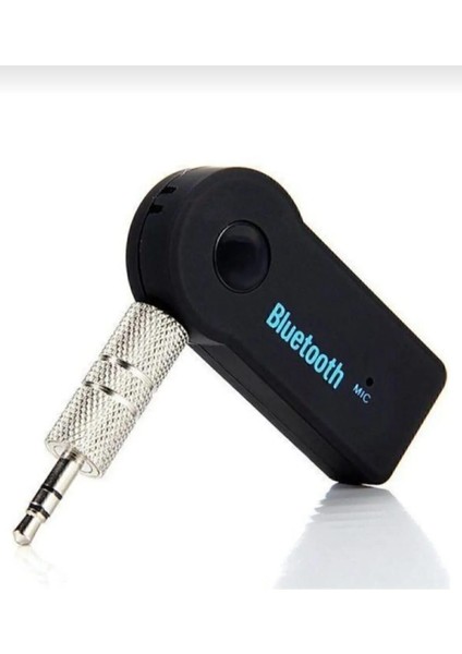 Bluetooth Araç Kiti Bt Aux Çıkışlı Hands-Free Telefon Müzik Alıcı -
