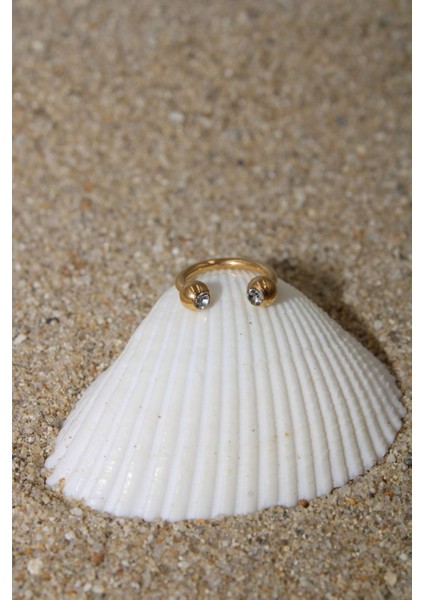 Piercing Cerrahi Çelik Piercing Zirkon Tek Taşlı Halka Kıkırdak Septum Tragus Conch Helix Gold Renk fiyatları