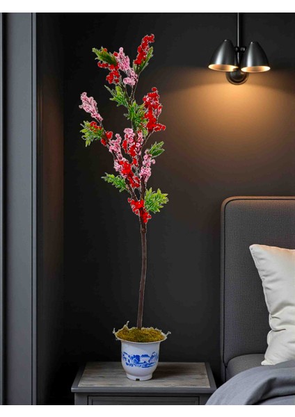 -Yapay Bahar Ağacı 1.5 Metre Gerçek Gövde Vebyosun Dekorlu modelleri