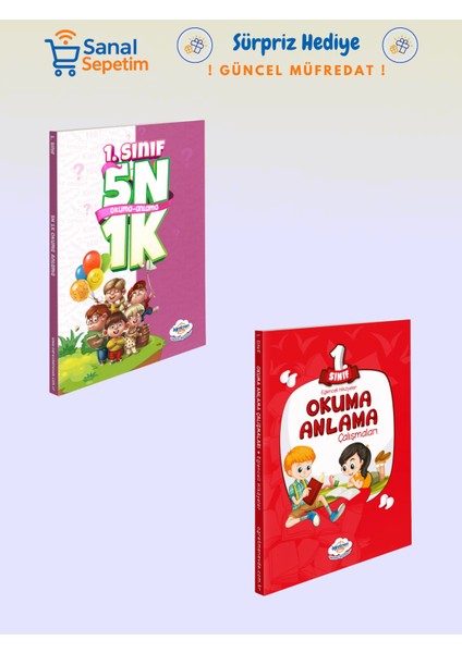 1. Sınıf 5N1K + Okuma Anlama Set