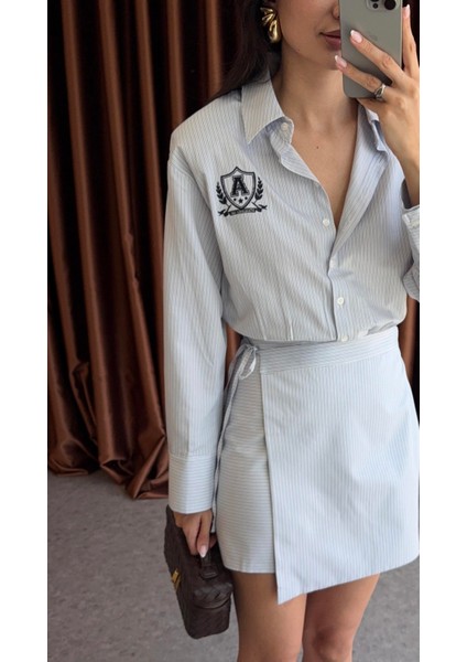 Arma Detaylı Poplin Elbise fırsatları