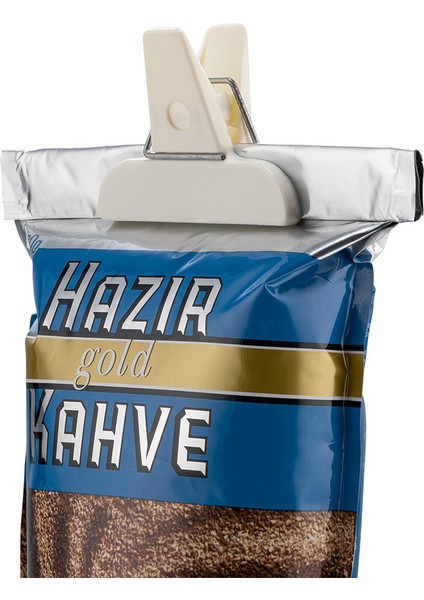 Poşet Mandalı Kahve Cips Bakliyat Poşet Mandalı Qlux 2 Li Poşet Mandalı fiyatları