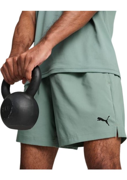 Tad Essentials 5 Woven Erkek Yeşil Koşu Şortu