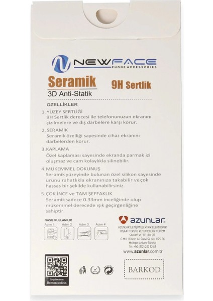 Samsung Galaxy M14 5g 3D Antistatik Mat Seramik Nano Ekran Koruyucu indirimleri