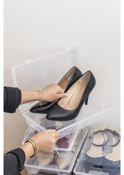 20'li Şeffaf Kadın Ayakkabı Kutusu modelleri