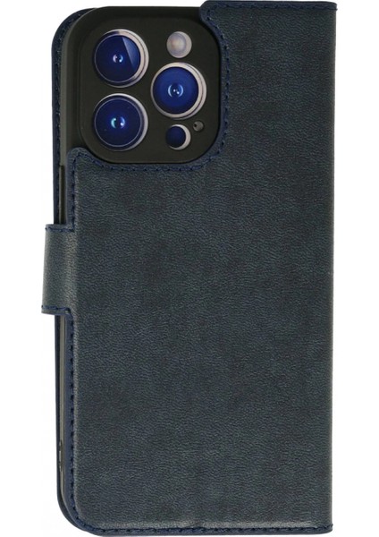 iPhone 13 Pro Max Kılıf Trend S Plus Kapaklı Kılıf - Lacivert