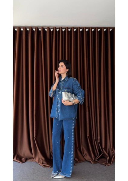 Droplu Premium Denim Takım