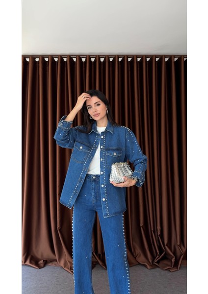 Droplu Premium Denim Takım