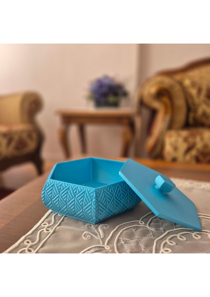 Modern Tasarımlı Kapaklı Takı ve Aksesuar Kutusu – 3D Dekoratif Saklama Kutusu modelleri