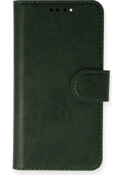 iPhone 13 Pro Max Kılıf Trend S Plus Kapaklı Kılıf - Yeşil indirimleri